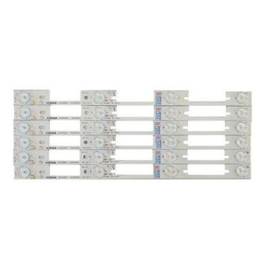 Imagem de Kit C/6 Barra Led Semp Toshiba 40l2400 40l5400 Dl3944 Dl4045