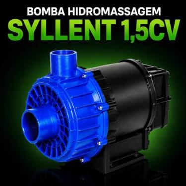 Imagem de Bomba Alta Vazão 1,5cv 220v 60hz Centrífuga Hidromassagem Super Syllen