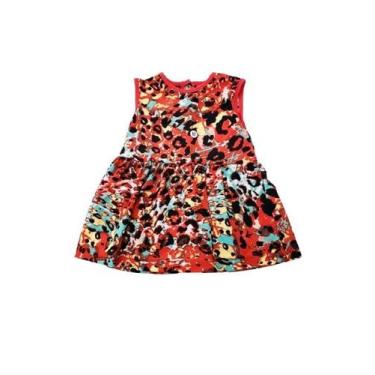 Imagem de Vestido para bebê regata  estampado tamanho M - Bonitti, Estampado, M