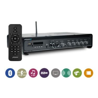 Imagem de Amplificador Receiver 240W RMS 4 Ohms Som Ambiente SLIM 3700 OPTICAL G