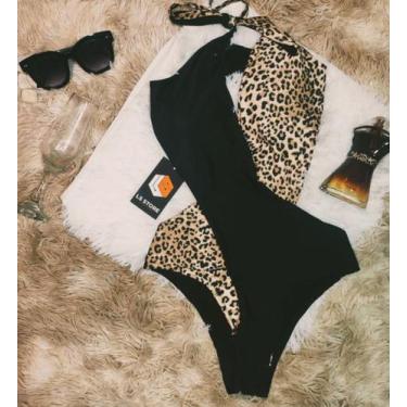 Imagem de Maiô feminino trançado de Onça - LS STORE