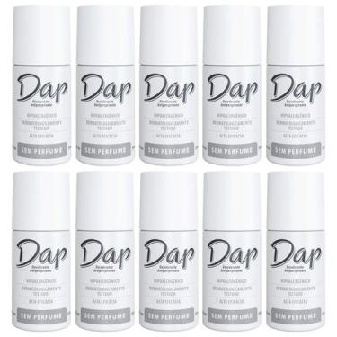Imagem de Kit 10 Desodorante Masculino Feminino S/Perf RollOn Dap 55ml, SEM PERF