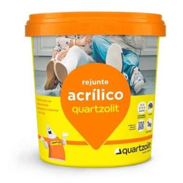 Imagem de Rejunte Acrílico Branco 1kg para Cerâmicas e Porcelanatos Resistente a