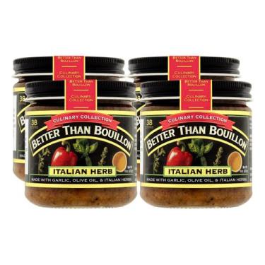 Imagem de Base de Ervas Italianas Better Than Bouillon 227g - Pacote com 4 Potes