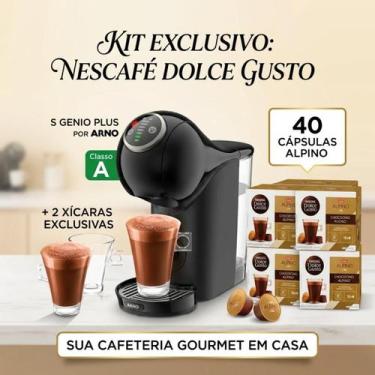Imagem de Cafeteira Dolce Gusto Genio S Basic 127V 40 Cápsulas 2 Xícaras Nescafé
