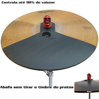 Imagem de Abafador DGroove para Prato 24 - Reduz o volume - Estude com controle