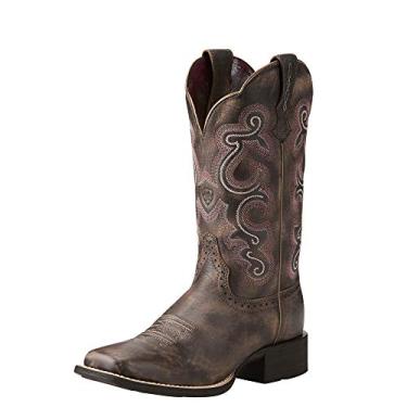 Imagem de Ariat Women's Quickdraw Work Boot, Tack Room Chocolate, 6.5 B US