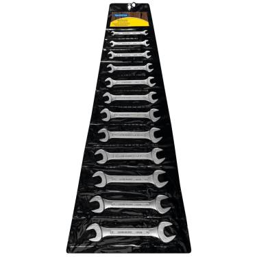 Imagem de Jogo de Chaves Fixas Tramontina Basic com Corpo em Aço Especial Cromado 12 peças Tramontina