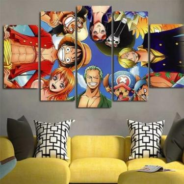 Imagem de Quadros Decorativos One Piece 63x130mt em Tecido 1
