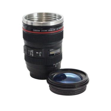 Imagem de Caneca Térmica Com Tampa Lente Canon 24-105mm: FS