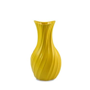 Imagem de Ceraflame Vaso de Cerâmica Gode 22,5cm Amarelo - Decor