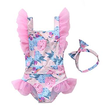 Imagem de Trajes De Banho Para Crianças Camisa De Natação Infantil Maiô Roupa De Banho Para Roupa De Banho Princesa Maiô Para Maiôs De Instantâneo Fio Filho