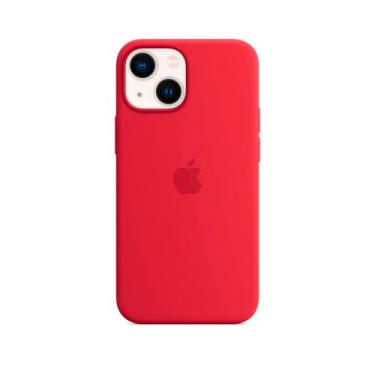 Imagem de Capa Com Magsafe Para Iphone 13 Mini Apple, Silicone (Product) Red - M