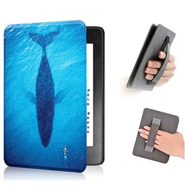 Imagem de Capa leve com alça de mão para o Kindle de 11ª geração, modelo (C2V2L3) lançado em 2022. com ativação automática - hibernar, não para a 11ª geração do Kindle Paperwhite