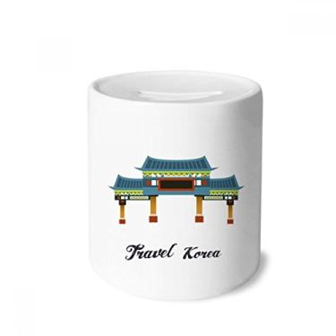 Imagem de DIYthinker Porta-moedas de cerâmica com arco tradicional na Coreia