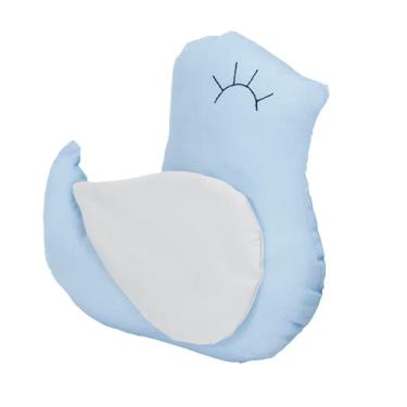 Imagem de Almofada Decorativa Enxoval Bebê Passarinho - Azul