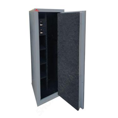 Imagem de Cofre Armário Carbono 150x42x42 para 15 peças (07 longas e 08 curtas) CR, CAC, EB