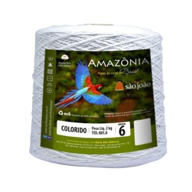 Imagem de Barbante Amazonia 2kg Fio 6 Crochê Tricô