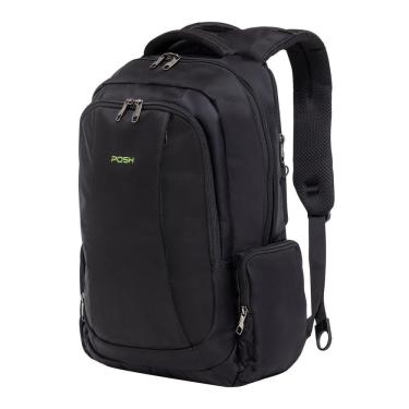 Imagem de Mochila Executiva Antifurto Posher Bolso Secreto Journey Pro Preto