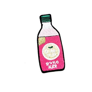 Imagem de Obokata Adesivos bordados adesivos, adesivos de suco de pêssego para garrafas de água, emblema de anime japonês fofo costurado, acessórios DIY para notebook, telefone, skate, laptop e mala.