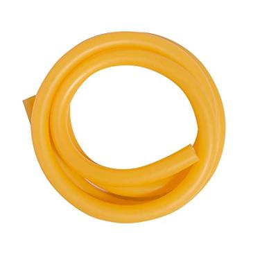 Imagem de QuQuyi Tubo de borracha de látex natural 1/16" (1,7 mm) ID x 3/16" (4,5 mm) OD, tubo de ar altamente elástico e forte faixa de arremesso estilingue tubo de borracha mangueira de borracha cor lisa, 3 m de comprimento
