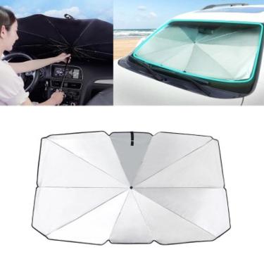 Imagem de Guarda sol portátil para brisa carro protetor raio solar uv