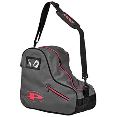 Imagem de Pacer Skate Shape Bags – Ótimo para patins de quádruplos rolos ou em linhas internas, Cinza