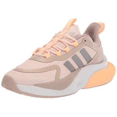 Imagem de adidas Alphabounce+ Tênis feminino, Wonder Quartz/Taupe Metallic/Wonder Taupe, 38