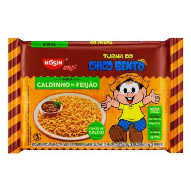 Imagem de Macarrão Instantâneo Nissin Miojo Turma do Chico Bento Sabor Caldinho 