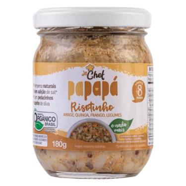 Imagem de Risotinho Papapá Orgânico Arroz, Quinoa, Frango e Legumes La Chef 180g