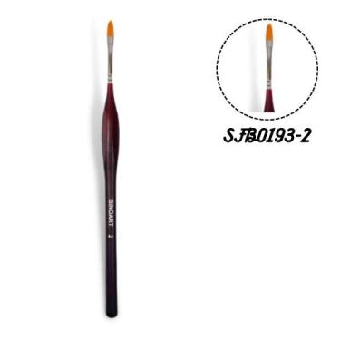 Imagem de Pincel Sinoart Sfb0193-2 Lingua de Gato Artist Sintético 