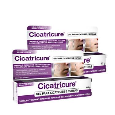 Imagem de Kit Cicatricure Gel para Cicatrizes e Estrias 30g (2 unidades)