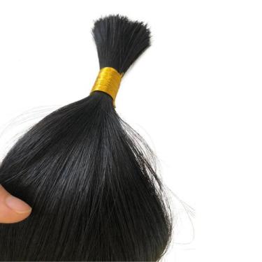 Imagem de Cabelo Humano Natural Para Mega Hair 55cm 100 Gramas Solto - Bhair