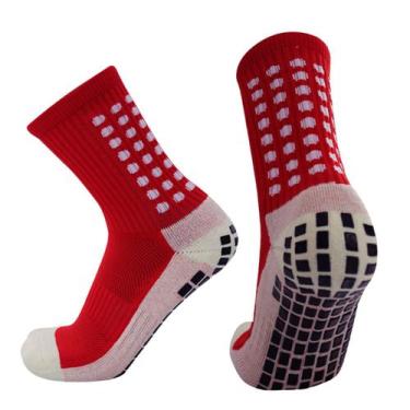 Imagem de Meia Futebol Antiderrapante Esportivo Profissional Meião Tipo Trusox P