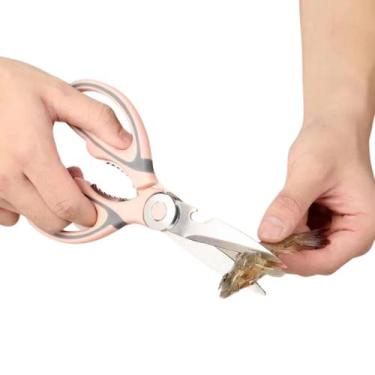Imagem de Tesoura Para Frango Profissional Em Aço Inox Para Frango Peixes Carnes
