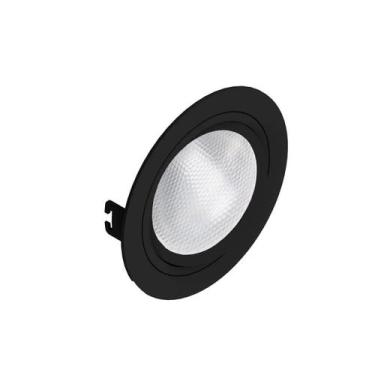 Imagem de Spot Embutir Par30 Redondo Preto Face Plana - SaveEnergy - Save Energy