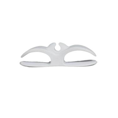 Imagem de Suporte Organizador Separador de Fios  - VIA BRASIL, Branco