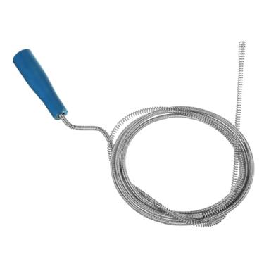 Imagem de HARFINGTON Eixo helicoidal de drenagem, aço manganês, flexível, encanamento, ferramenta de limpeza de ralo de cabelo, ferramenta de remoção de entupimento para cozinha, banheiro, chuveiro, pia, vaso