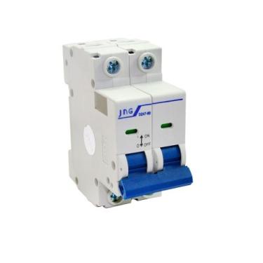 Imagem de Disjuntor bipolar 25a curva c jng, Branco, Bivolt