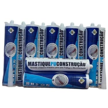 Imagem de Mastique PU Construção Original (kit C/ 12 Tubos) - Mastique Ltda., Ci