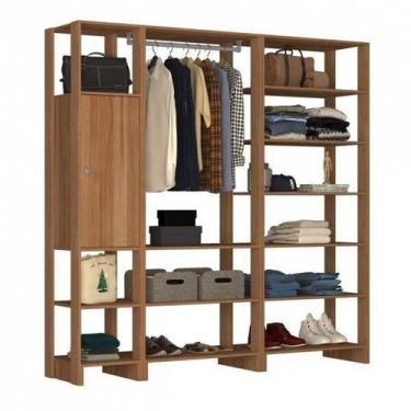 Imagem de Estante Closet Yes com 1 Porta e 11 Nichos - Montana - Nova Móbile, Mo