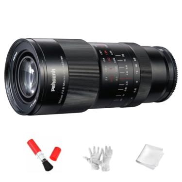 Imagem de PERGEAR Lente de foco manual F2.8 Macro 2X Full-Frame de 100 mm para Sony E-Mount, design de foco interno, 13 lâminas de diafragma, compatível com câmeras Sony a7II a7III a7R a7RII a7RIV a7S a7SII