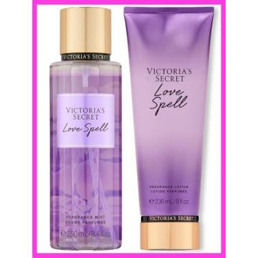Imagem de Kit Victorias Secret Love Spell Body Splash e Creme Hidratante  Origin