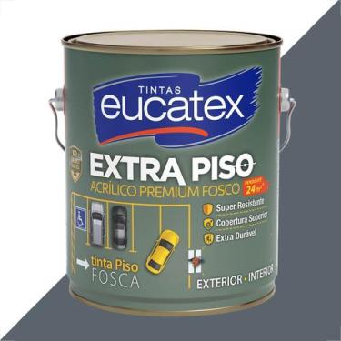 Imagem de Tinta eucatex extra piso 3600ml cinza acrilico premium