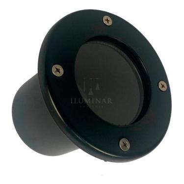 Imagem de Embutido De Solo Gu10 Mr16 Preto - Iluminar Ambiente