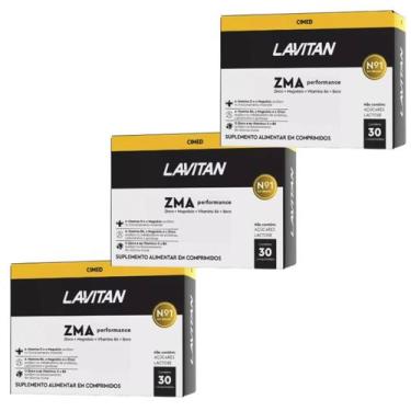 Imagem de Lavitan testo zma performance kit 3 caixas 30 cp cimed