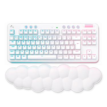 Imagem de Teclado Gamer Logitech G715 Linear Branco sem Fio - 920-010706