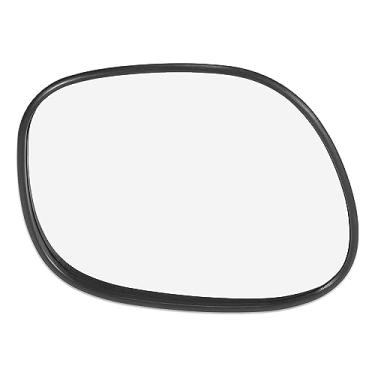 Imagem de X AUTOHAUX Retrovisor do carro lado direito sem vidro espelhado aquecido com placa traseira 8796142010 para Toyota RAV4 1994-2000