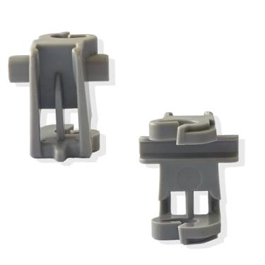 Imagem de Nvguoes Pacote Com 2 Clipes De Fixação Para Escorredor Louça Meg64438801 Compatíveis Peças Lg Ap6237065 4512016 Ps12081829, Substituição 00611474 Ap4355082 Ps8727386 Eap8727386