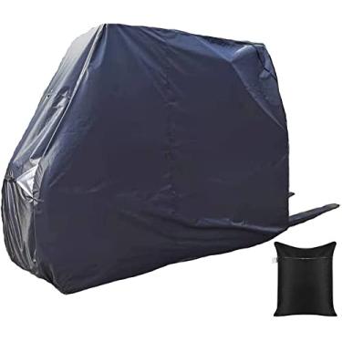 Imagem de Skyour Capa Para Empilhadeira À Prova D'Água, Bolsa De Armazenamento Resistente, Poeira, Sol E Chuva, Protetor Empilhadeiras Pátio Externo, Ajuste Universal